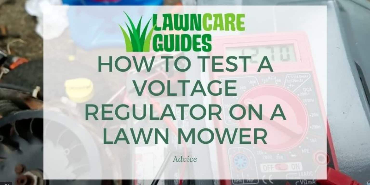 How to Test a Voltage Regulator on a Lawn Mower Lawn Liberty
