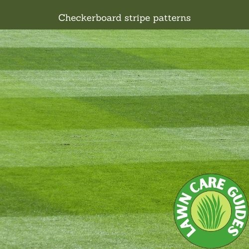 Checkerboard stripe patterns