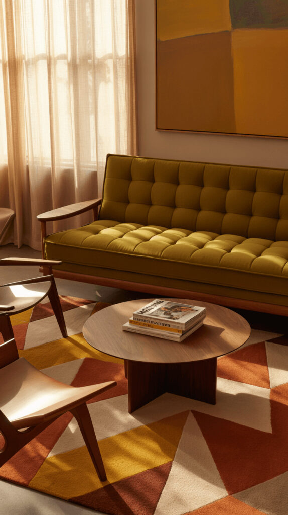 15 Stunning Mid Century Modern Living Room Ideas for Your Home - Lawn ...