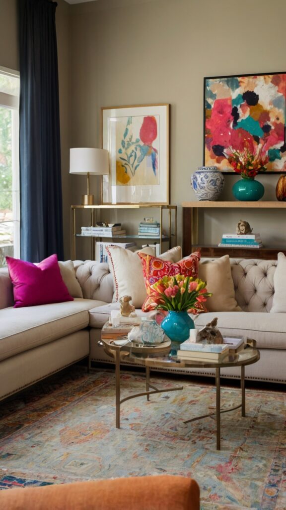 Leonardo Kino XL Design a living room with neutral tones as th 2