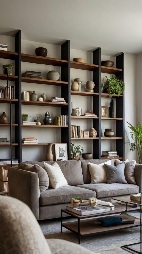 Leonardo Kino XL Design an open shelving unit in a small livin 3