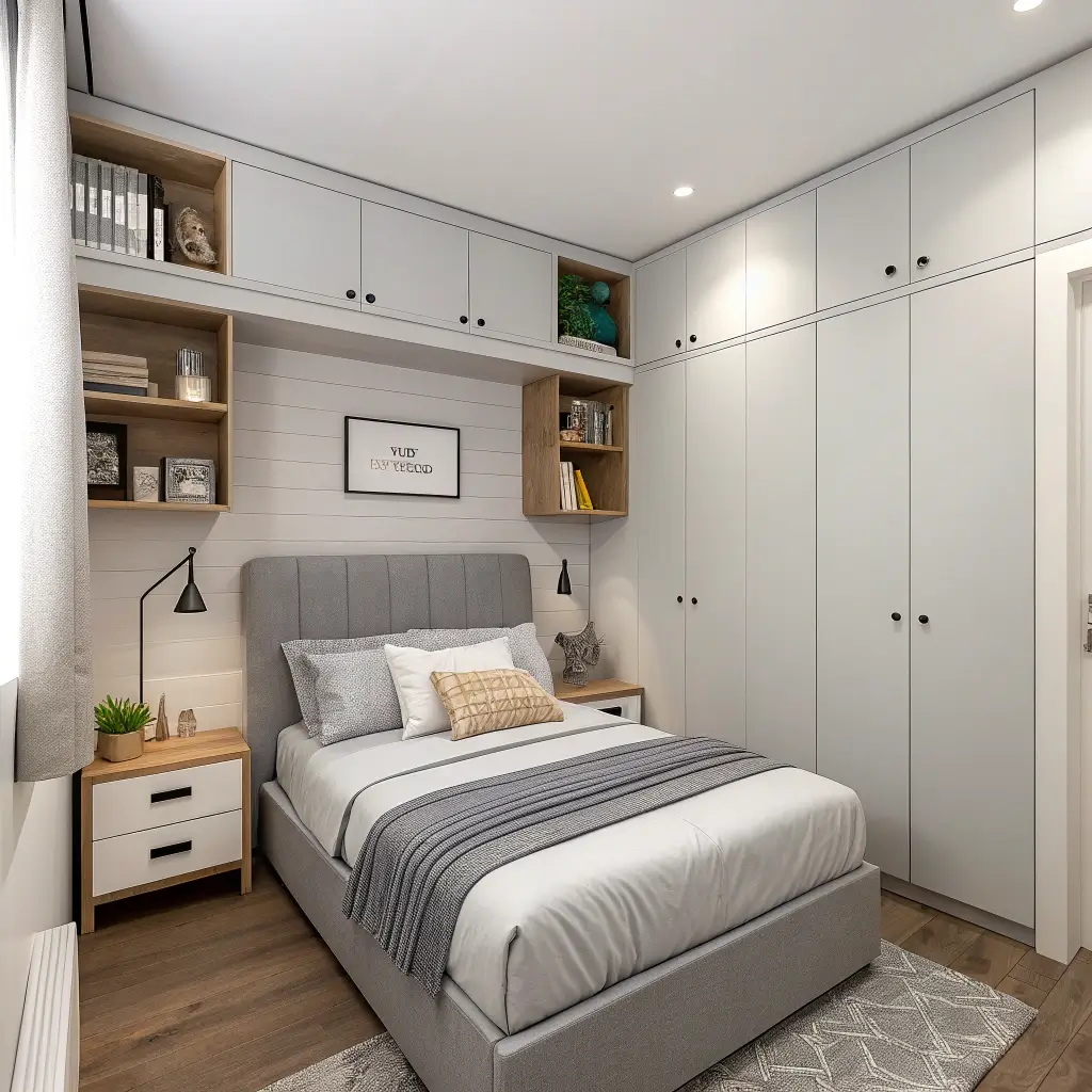 15 Chic Grey Headboard Bedroom Ideas Decor for Stylish Interiors - Lawn ...