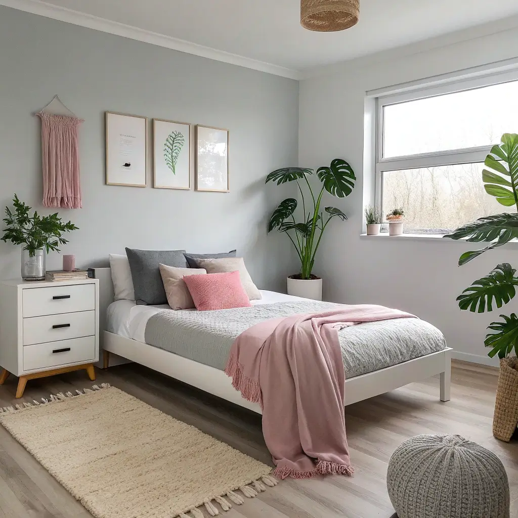 15 Stunning Grey and Pink Bedroom Ideas for Cozy Modern Spaces - Lawn ...
