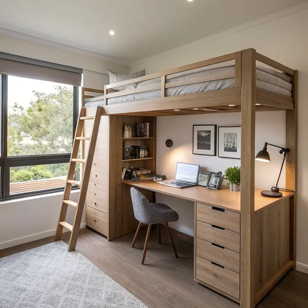 15 Creative Loft Bed Ideas for Small Rooms and Stylish Looks - Lawn Liberty