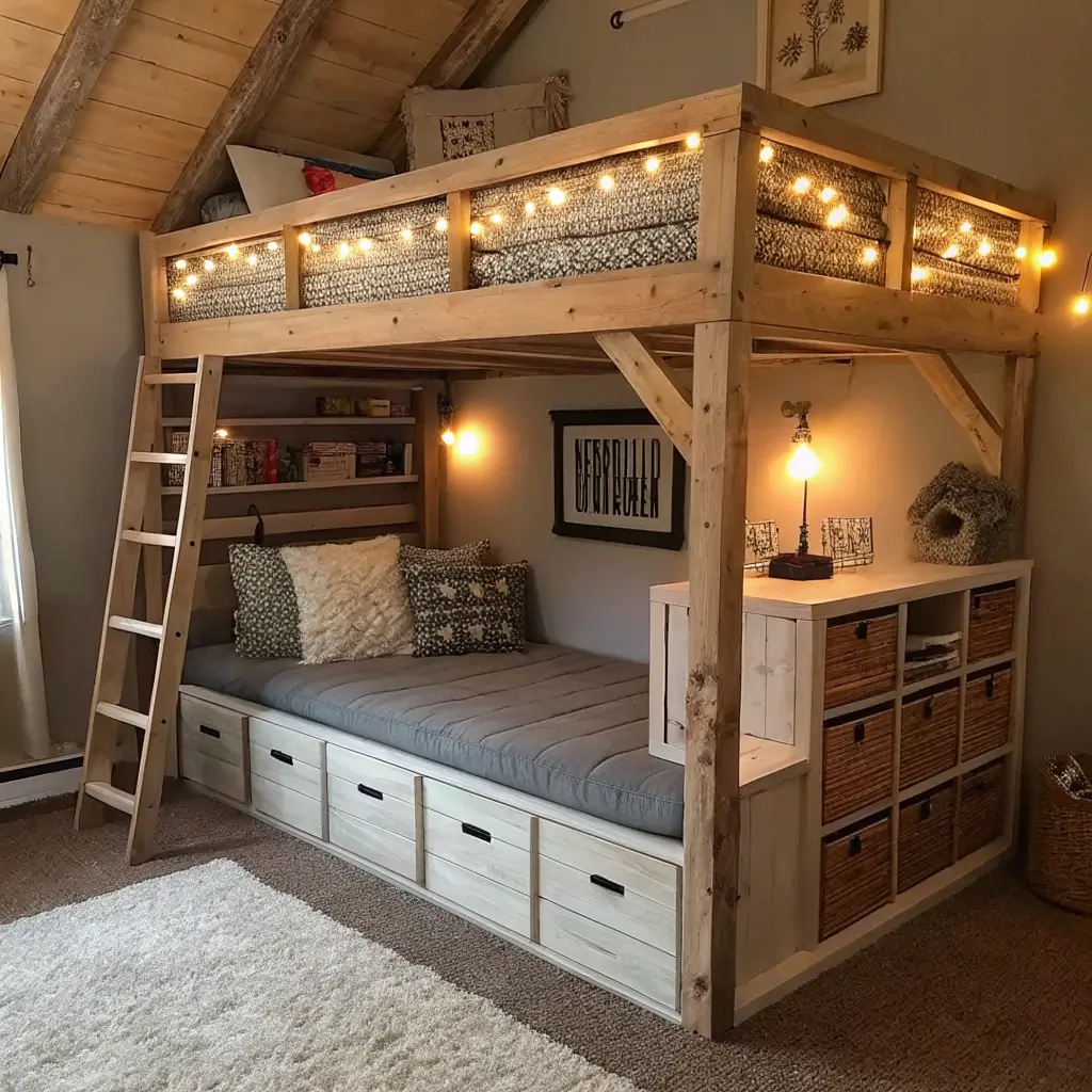 15 Creative Loft Bed Ideas for Small Rooms and Stylish Looks - Lawn Liberty