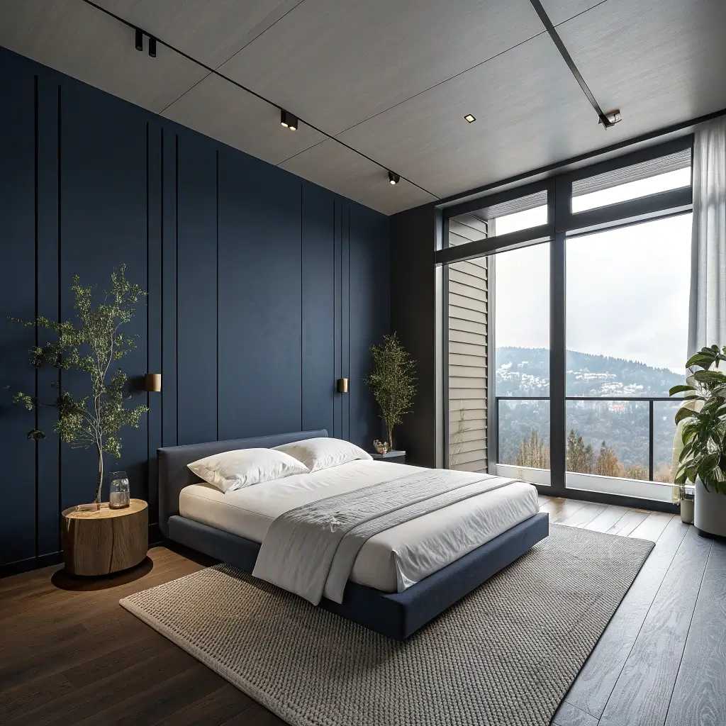 15 Dreamy Moody Blue Bedroom Ideas for Relaxing Nights - Lawn Liberty