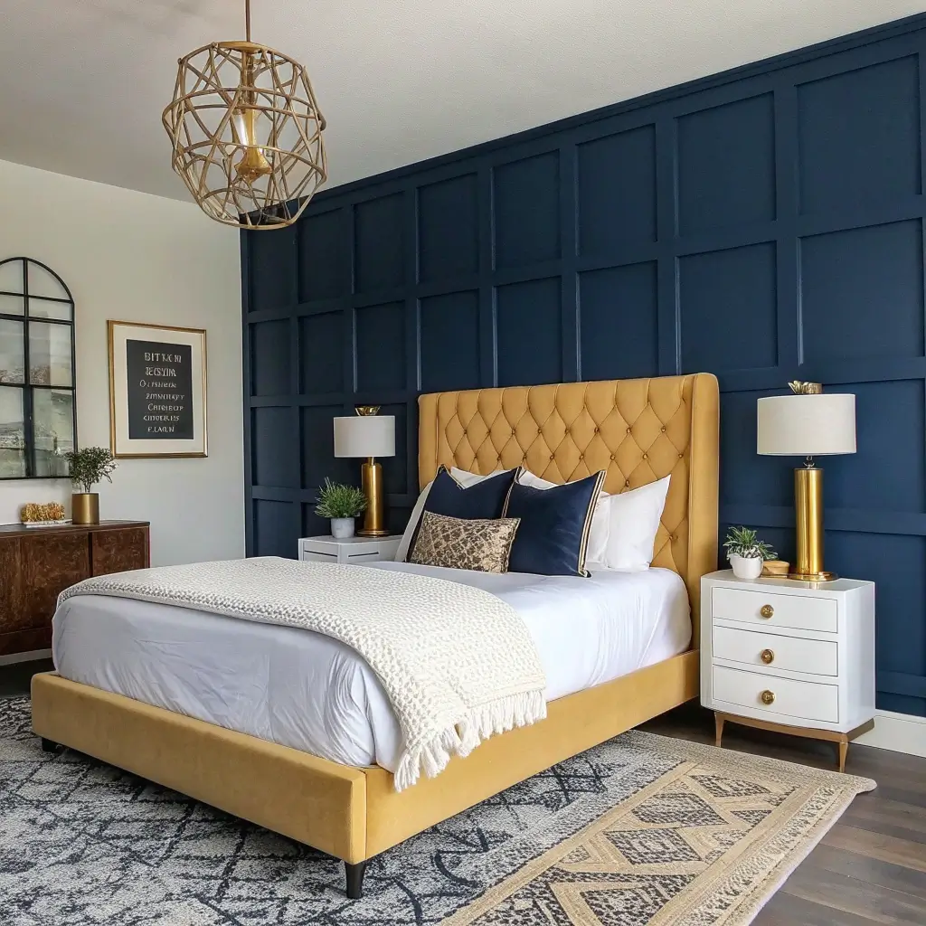 15 Creative Accent Wall Bedroom Ideas for Stylish Homes - Lawn Liberty