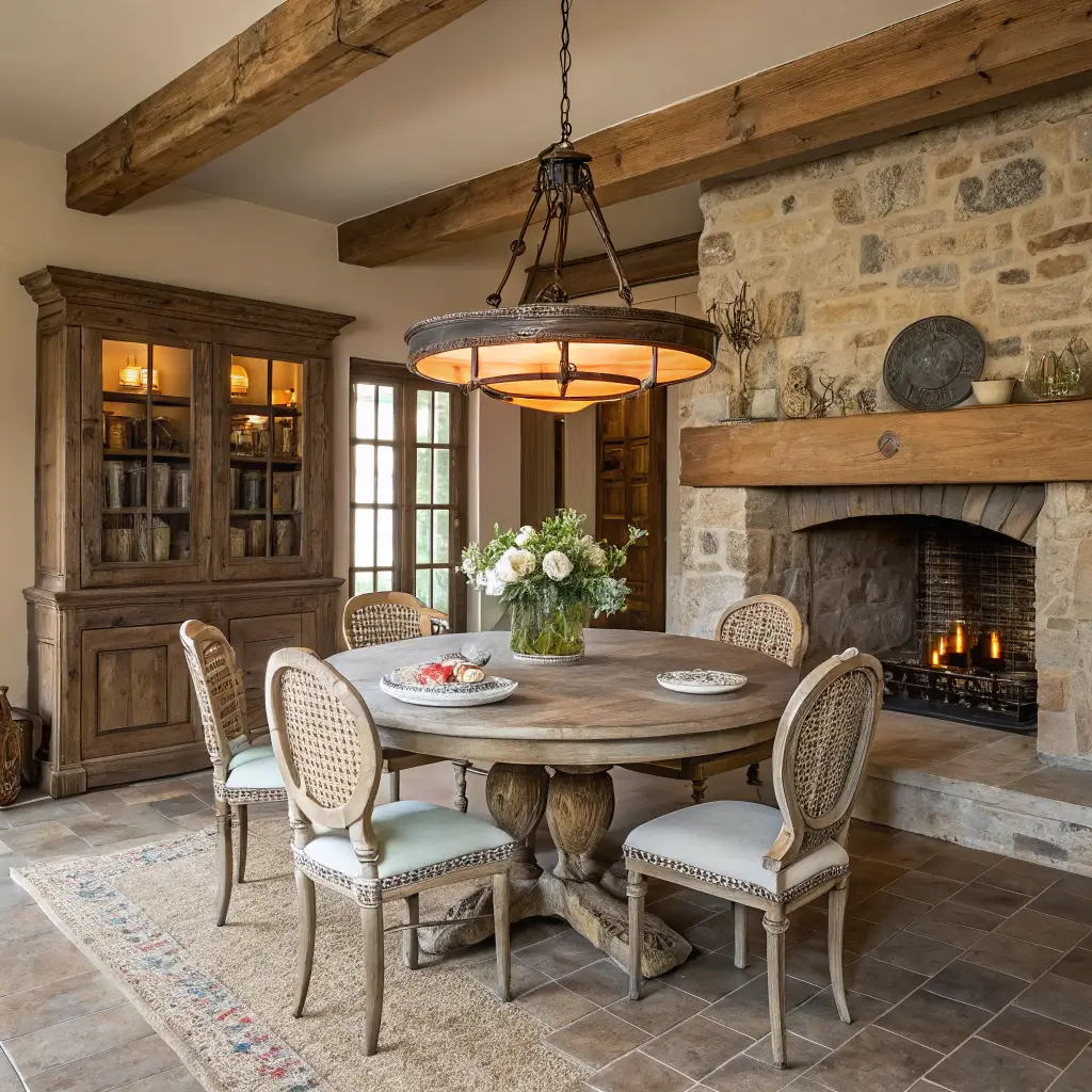 15 Beautiful Round Dining Table Ideas and Elegant Touches - Lawn Liberty
