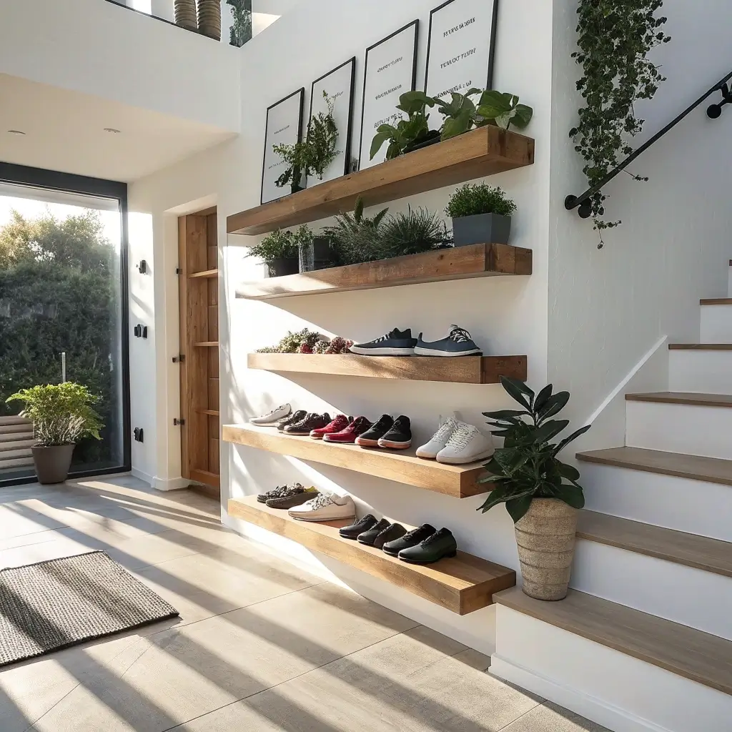 15 Genius Entryway Shoe Storage Ideas for Small Homes - Lawn Liberty