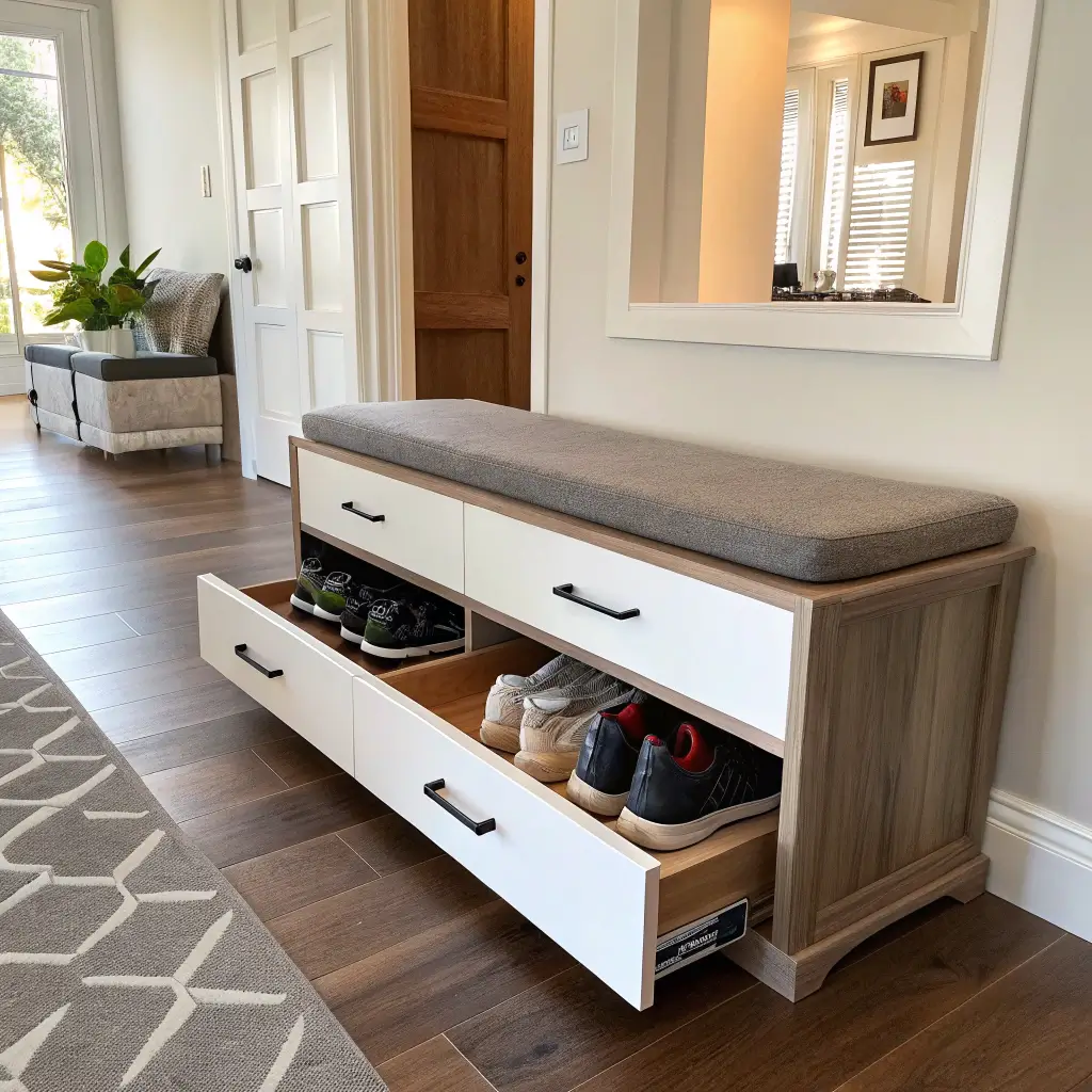 15 Genius Entryway Shoe Storage Ideas for Small Homes - Lawn Liberty