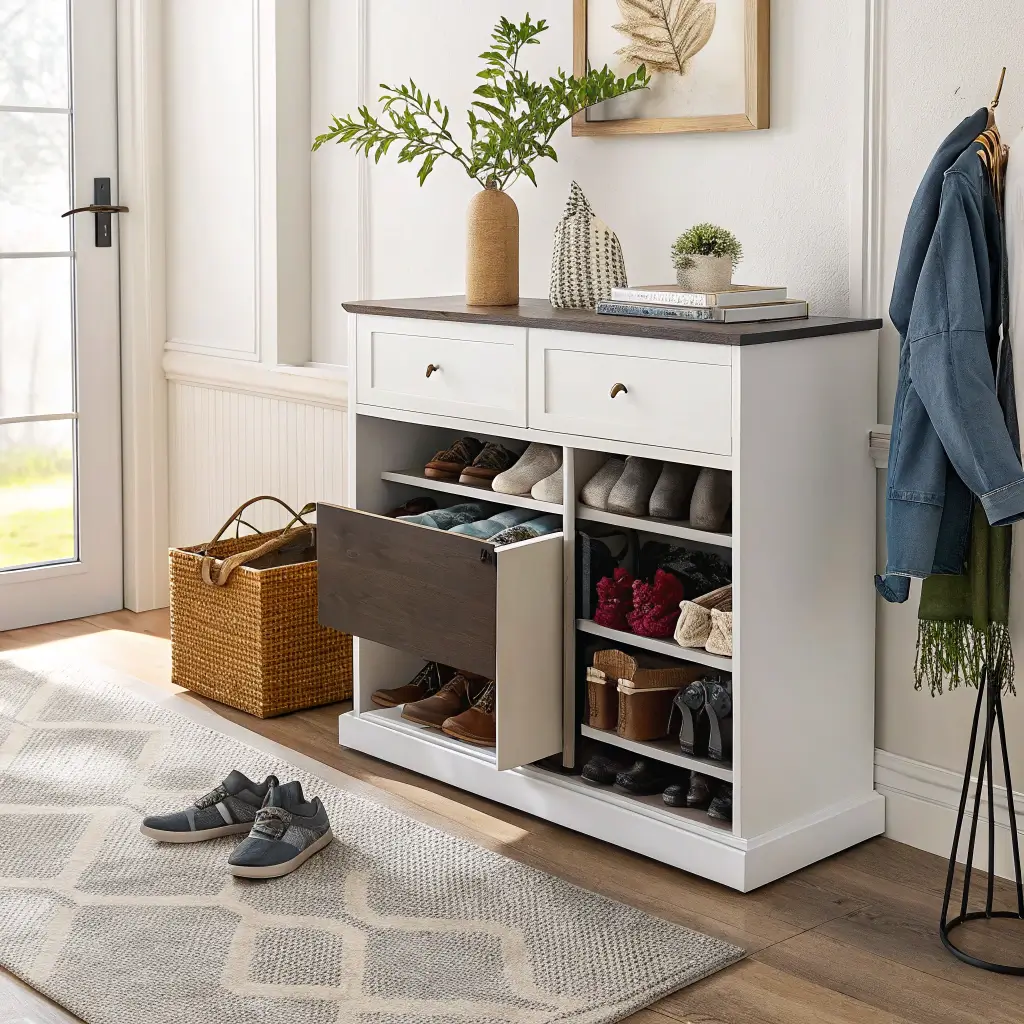 15 Genius Entryway Shoe Storage Ideas for Small Homes - Lawn Liberty